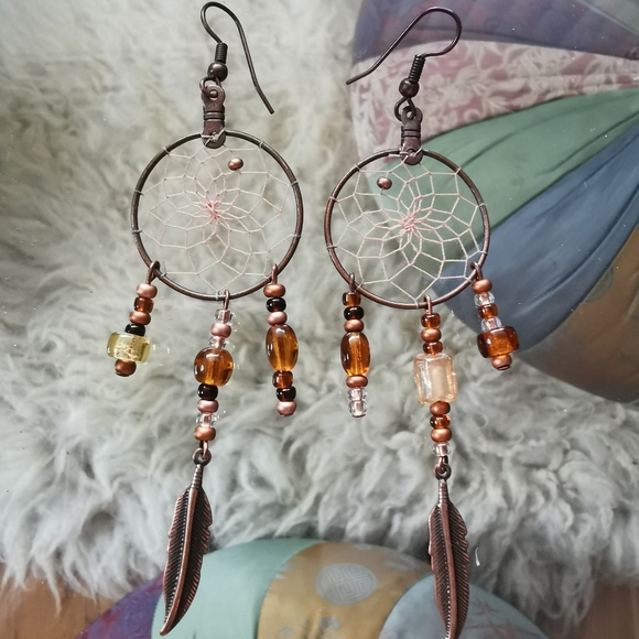 Dreamcatcher Earrings - Picture 1 of 1